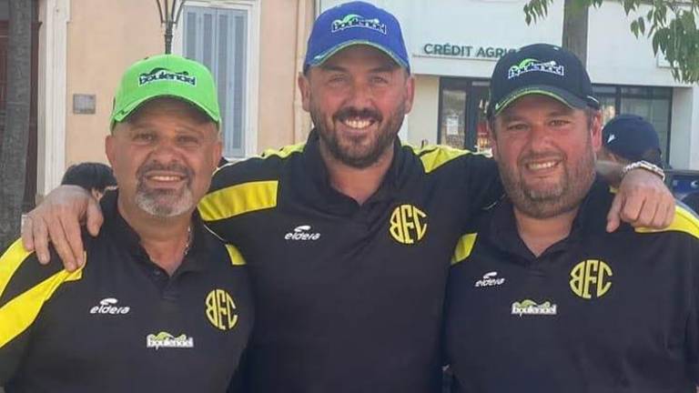 Lacroix, Aguero, Matraglia sont les favoris du championnat de France de jeu provençal, ce vendredi, à Saint-Martin-de-Crau. PHOTO DR Lacroix, Aguero, Matraglia sont les favoris du championnat de France de jeu provençal, ce vendredi, à Saint-Martin-de-Crau. PHOTO DR