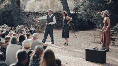 Photographie issue du spectacle «&nbsp;En attendant Marcel&nbsp;». PHOTO Eléa Ropiot/DR