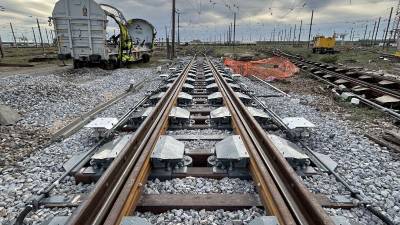 Le triage de Miramas, en panne depuis 2 semaines, a déjà perdu deux flux logistiques selon la CGT. PHOTO DR